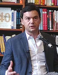 Thomas Piketty in Cambridge, Massachusetts